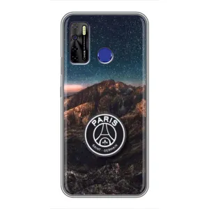 Чехлы PSG для TECNO Camon 15 (AlphaPrint) (ФК ПСЖ)