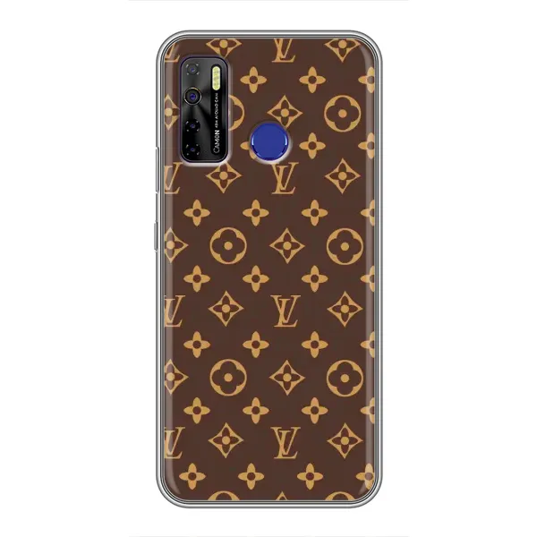 Чохол з принтом «фон LOUIS VUITTON» для TECNO Camon 15