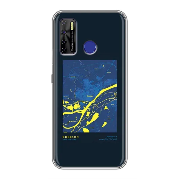 Чехол с принтом «Херсон» для TECNO Camon 15