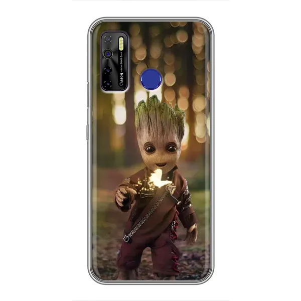 Чохол з принтом «I am Groot» для TECNO Camon 15 Чохол з принтом «I am Groot» для TECNO Camon 15