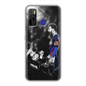 Чохли Мессі для TECNO Camon 15 (AlphaPrint) (Lionel Messi)