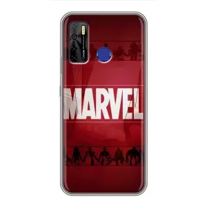 Чохол з принтом «MARVEL» для TECNO Camon 15