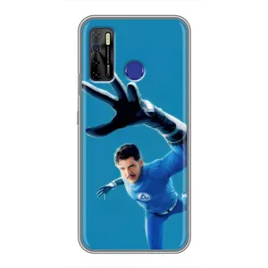 Чохол з принтом Фантастична четвірка для TECNO Camon 15 (Містер Фантастік супергерой)