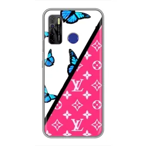Брендновые Чехлы для TECNO Camon 15 - (PREMIUMPrint) (Мода LV)