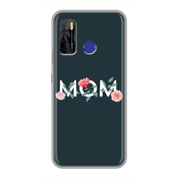 Чехол с принтом «Mom дизайн» для TECNO Camon 15