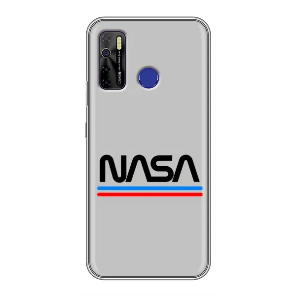 Чохол з принтом «NASA» для TECNO Camon 15 Чохол з принтом «NASA» для TECNO Camon 15