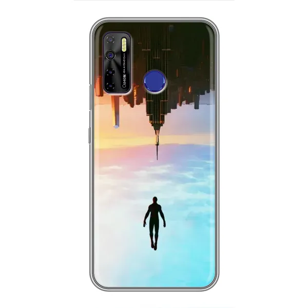 Чехол с принтом «Паук человек» для TECNO Camon 15