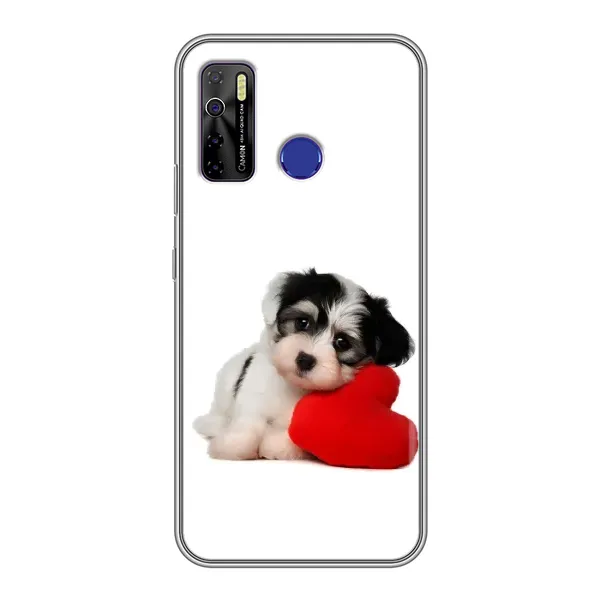 Чохол з принтом «Песик» для TECNO Camon 15