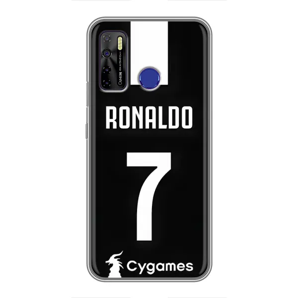 Чехол с принтом «RONALDO 7» для TECNO Camon 15