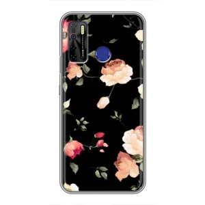 Чехлы с Цветами для TECNO Camon 15 (VPrint) (Розочки)
