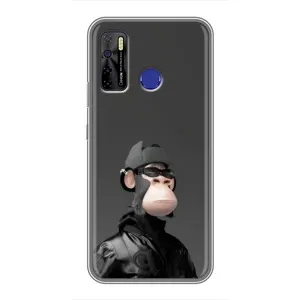 Чехлы с Обезьянами NFT для TECNO Camon 15 (AlphaPrint) (стильная обезьяна NFT)