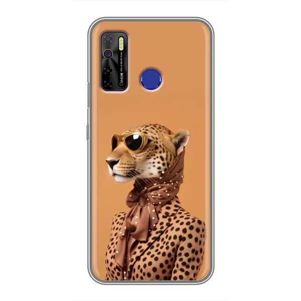 Чохол з принтом «Стильний леопард» для TECNO Camon 15 Чохол з принтом «Стильний леопард» для TECNO Camon 15