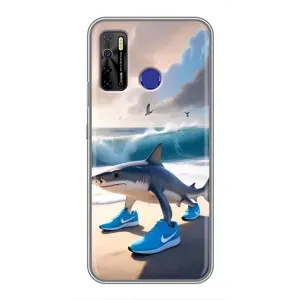 Чехол с мемом Тралалело тралала на TECNO Camon 15