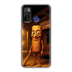 Чохол з мемом Тралалело тралала на TECNO Camon 15 (Тунг тунг сахур)