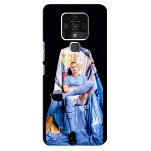 Чехлы с футболистом Ерлинг Холанд для TECNO Camon 16 Pro (AlphaPrint) (футболист Холанн)