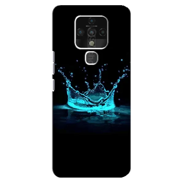 Чехол с принтом «Капля короны» для TECNO Camon 16 Pro Чехол с принтом «Капля короны» для TECNO Camon 16 Pro