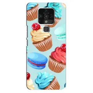 Чехлы с Фруктами для TECNO Camon 16 Pro (VPrint) (Кексики)