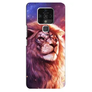Чехол с принтом «Красочный Лев» для TECNO Camon 16 Pro