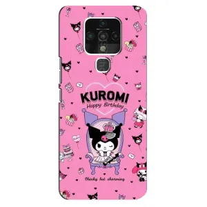 Чехлы с топовыми принтами для Техно Камон 16 Про (KUROMI)