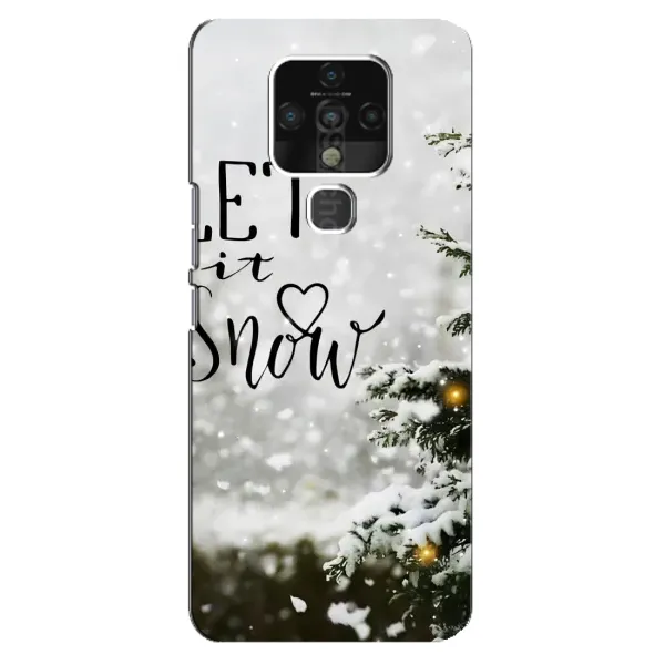 Чехол с принтом «Let it snow» для TECNO Camon 16 Pro Чехол с принтом «Let it snow» для TECNO Camon 16 Pro