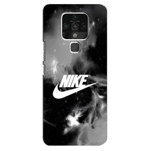 Чехол для TECNO Camon 16 Pro - с принтом Найк (AlphaPrint) (Лого Найк)