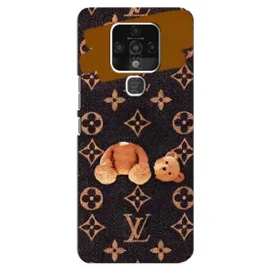 Брендновые Чехлы для TECNO Camon 16 Pro - (PREMIUMPrint) (Медведь без головы)