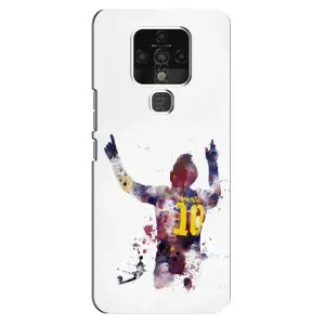 Чехлы Месси для TECNO Camon 16 Pro (AlphaPrint) (Messi Barca)