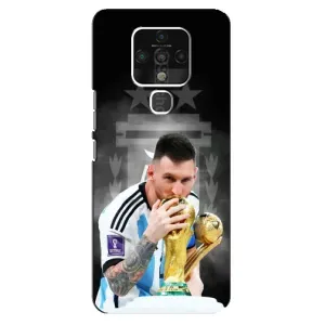 Чехол с принтом «Месси Чемпион» для TECNO Camon 16 Pro