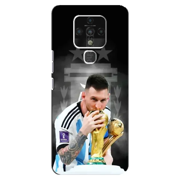 Чехол с принтом «Месси Чемпион» для TECNO Camon 16 Pro