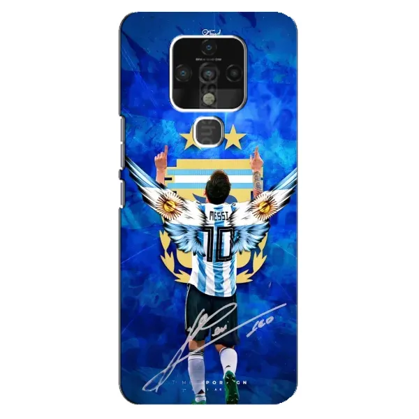 Чехол с принтом «Месси сборная» для TECNO Camon 16 Pro