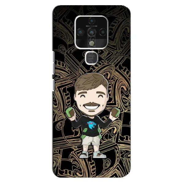 Чехол с принтом «Mister Beast» для TECNO Camon 16 Pro