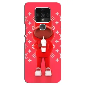 Крутые Чехлы Луи Виттон для TECNO Camon 16 Pro (AlphaPrint) (Модный стиль)
