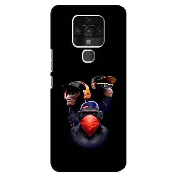Чехол с принтом «Три обезьяны» для TECNO Camon 16 Pro Чехол с принтом «Три обезьяны» для TECNO Camon 16 Pro