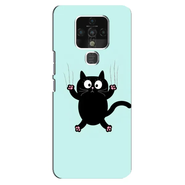 Чехол с принтом «Падающий кот» для TECNO Camon 16 Pro Чехол с принтом «Падающий кот» для TECNO Camon 16 Pro