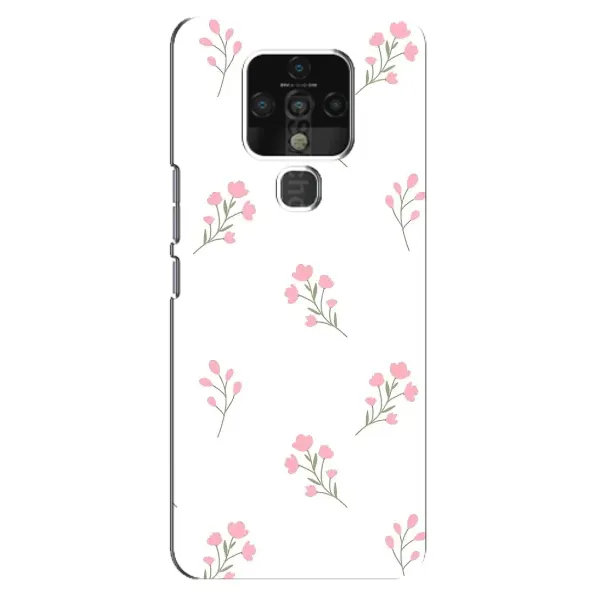 Чехол с принтом «Розовые цветы» для TECNO Camon 16 Pro Чехол с принтом «Розовые цветы» для TECNO Camon 16 Pro