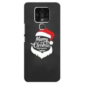 Рождественские Чехлы для TECNO Camon 16 Pro (VPrint) (Санта Крисмас)