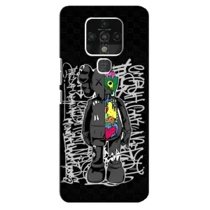 Чехлы для TECNO Camon 16 Pro - Bearbrick Louis Vuitton (PREMIUMPrint) (Стиль Bearbrick)