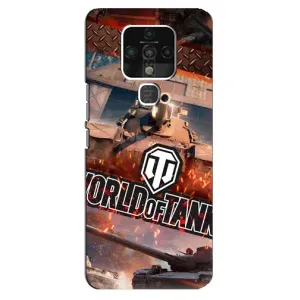 Чехлы с тематикой Киберспорт для TECNO Camon 16 Pro (VPrint) (World of Tanks)