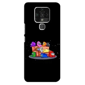 Чохли Амонг Ас для TECNO Camon 16 SE (AlphaPrint) (Амонг-ас)