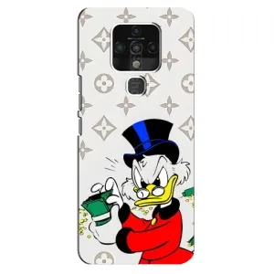 Чехли для TECNO Camon 16 SE - Скрудж МакДак Louis Vuitton (PREMIUMPrint) (Бакси Скрудж)
