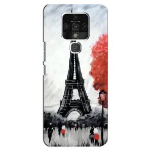Чохол Ейфелева Вежа TECNO Camon 16 SE - (AlphaPrint) (Вежа в Парижі)