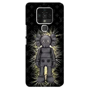 Чохли для TECNO Camon 16 SE - Bearbrick Louis Vuitton (PREMIUMPrint) (Bearbrick LV)