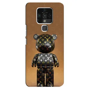 Чохли для TECNO Camon 16 SE - Bearbrick Louis Vuitton (PREMIUMPrint) (Bearbrick)