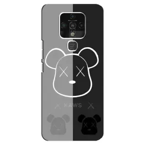 Чохли для TECNO Camon 16 SE - Bearbrick Louis Vuitton (PREMIUMPrint) (БеарБрік очі)