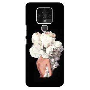 Чехлы (ART) Цветы на TECNO Camon 16 SE (VPrint)