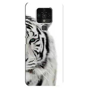 Чохли з картинкою животних TECNO Camon 16 SE (Білий Тигр)