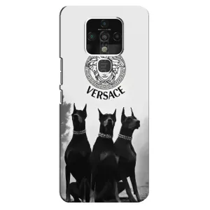 Чохли VERSACE для ТЕКНО Камон 16 СЕ (PREMIUMPrint) (Доберман Версаче)