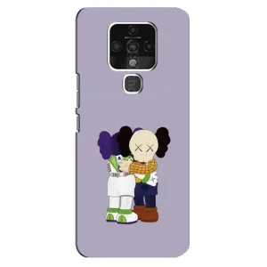 Чохли для TECNO Camon 16 SE - Bearbrick Louis Vuitton (PREMIUMPrint) (Дружба Беарбрік)
