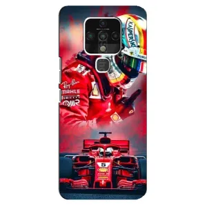 Чехол с принтом «Гонщик» для TECNO Camon 16 SE