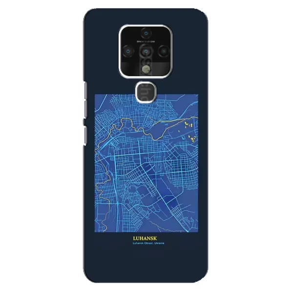 Чохол з принтом «Луганськ» для TECNO Camon 16 SE